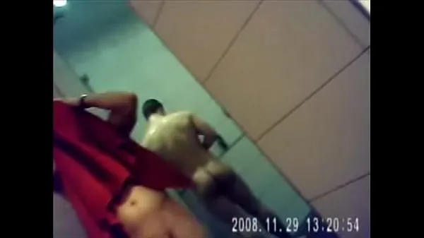 Show Hot and dick straight in the gym's bathroom fresh Videos