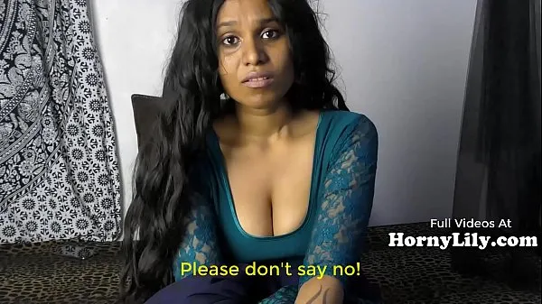 Bored Indian Housewife begs for threesome in Hindi with Eng subtitles ताज़ा वीडियो दिखाएँ