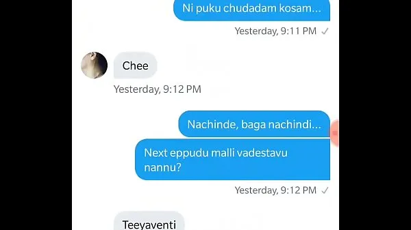 Mostra Sex Talk Chat di Telugu Auntynuovi video