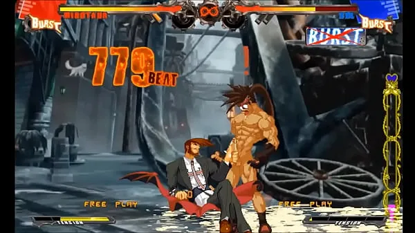 显示Slayer Drained Sol's Balls - Guilty Gear新鲜视频