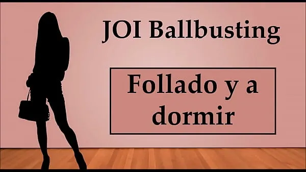 显示In Spanish) JOI Ballbusting Anal and with a dildo新鲜视频