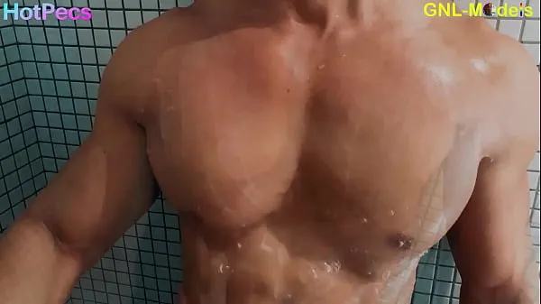 แสดง Hot muscle guy getting nipple played in the shower วิดีโอใหม่