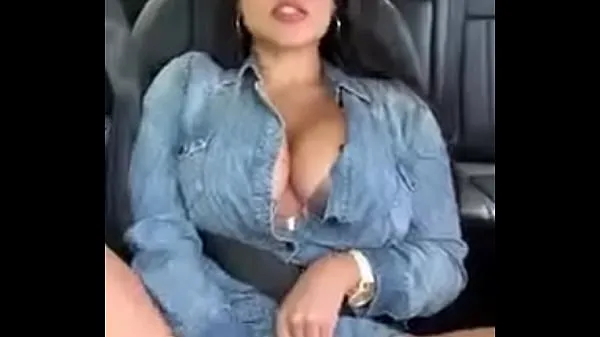 Show Busty woman masturbates in the car fresh Videos