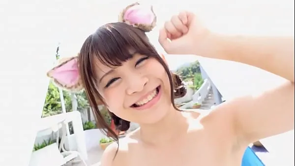 Rio Naruse - The latest work of beautiful idol Rio Naruse, who has dazzling big eyes and fluffy body, appears from Ashitama! : See Yeni Videoyu göster