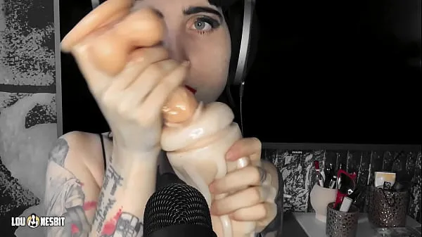 Показать ASMR Fleshlight, инструкция по дрочке, Лу Несбит, Лия Луизасвежие видео