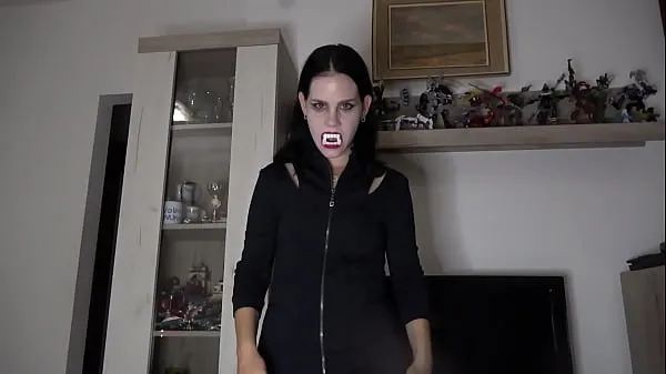 Tunjukkan Halloween Horror Porn Movie - Vampire Anna and Oral Creampie Orgy with 3 Guys Video baharu