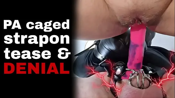 Femdom Cum Tease and Denial Chastity Cage Device Strapon Sex Strap On FLR Miss Raven Training Zero Prince Albert PA ピアス 個の新鮮な動画を表示