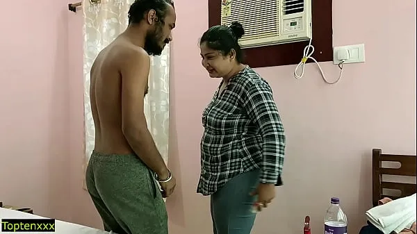 Visa Indian Bengali Hot Hotel sex with Dirty Talking! Accidental Creampie färska videor