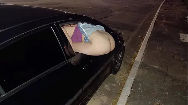 Show Married with ass out the window offering ass to everyone on the street in public fresh Videos