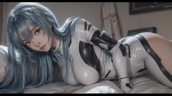 显示AI generated Rei Ayanami asking for a cock新鲜视频