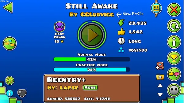 Mostrar Still Awake 100% - Geometry Dash vídeos recentes